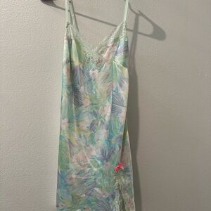 Victoria's Secret Pastel Floral Chemise